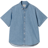 Carhartt - S/S Lucas Shirt - BLUE - Kurzarmhemd