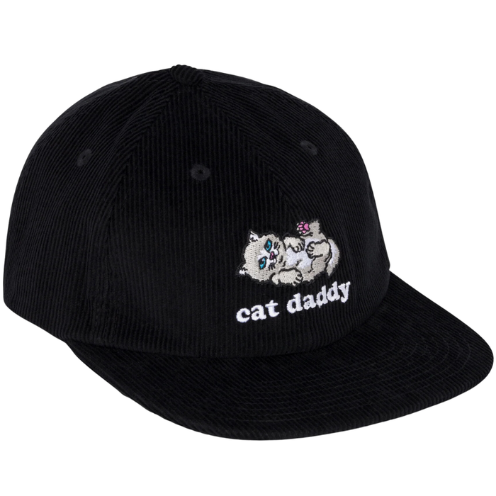 Cat Daddy 6 Panel - Rip N Dip - BLACK - 5-Panel Cap