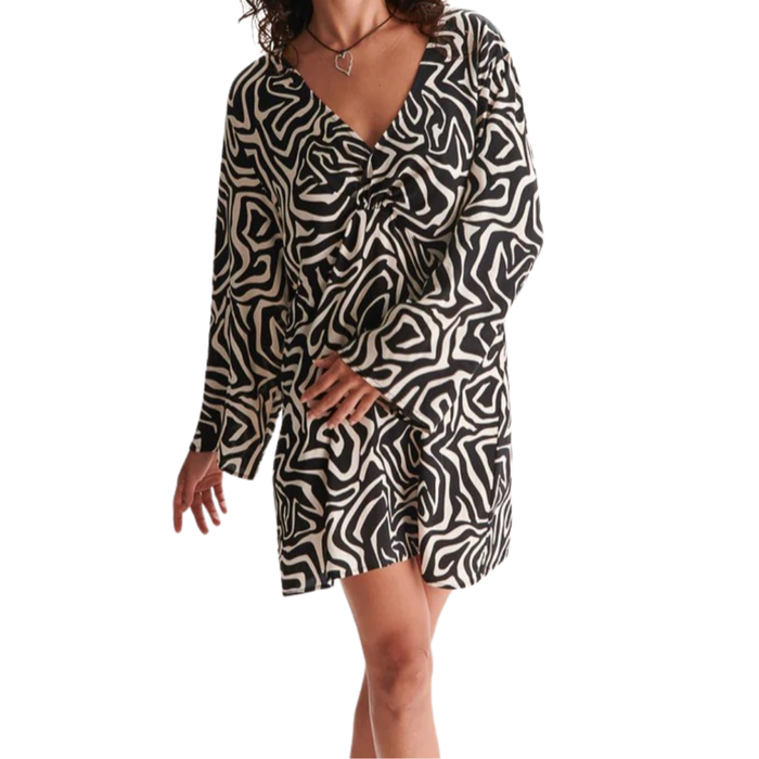 Kleid - 24Colours - schwarz - Kleid Kurz