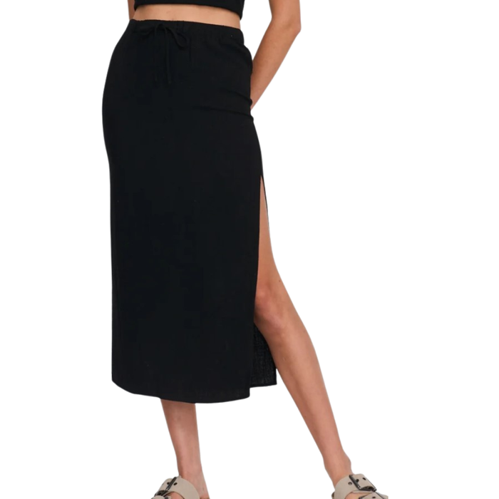 24Colours - Skirt - BLACK - Rock Lang