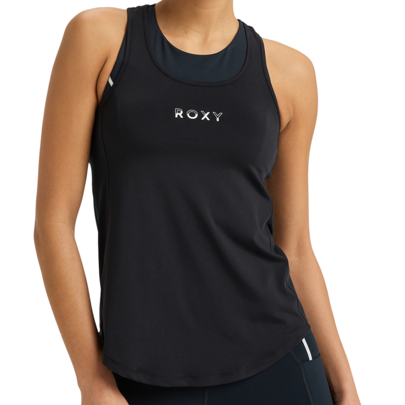 Bold Moves2 Tnk - Roxy - Anthracite - Fitness-Shirt