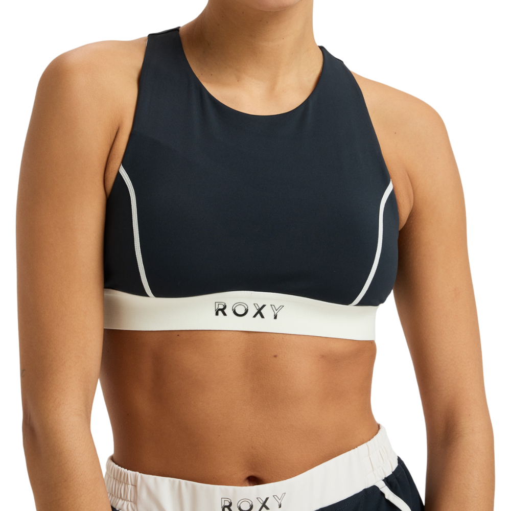 Bold Moves Bra - Roxy - Anthracite - Fitness-Shirt