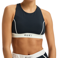 Bold Moves Bra - Roxy - Anthracite - Fitness-Shirt