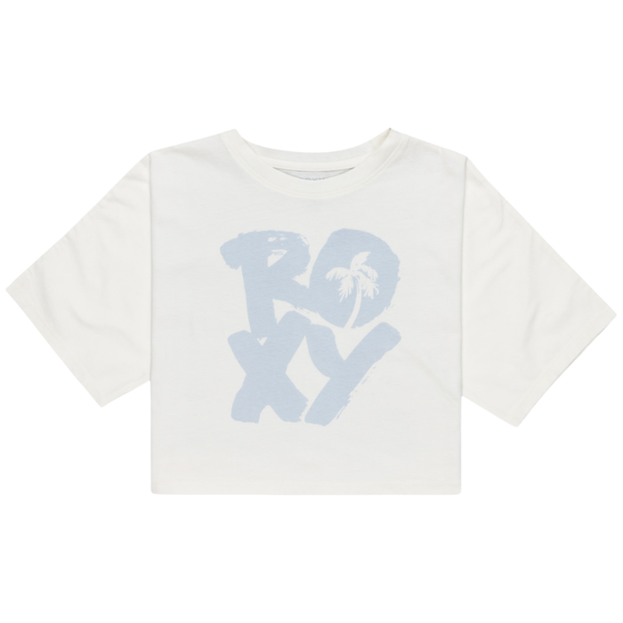 Boxycropstart - Roxy - Egret - Crop Top