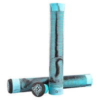 Flangeless TPR Grind Grips m. Bar E - Madd Scooter - türkis(Swirls) - Scooter Zubehör