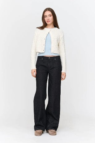 Cardigan Offwhite Bild 1