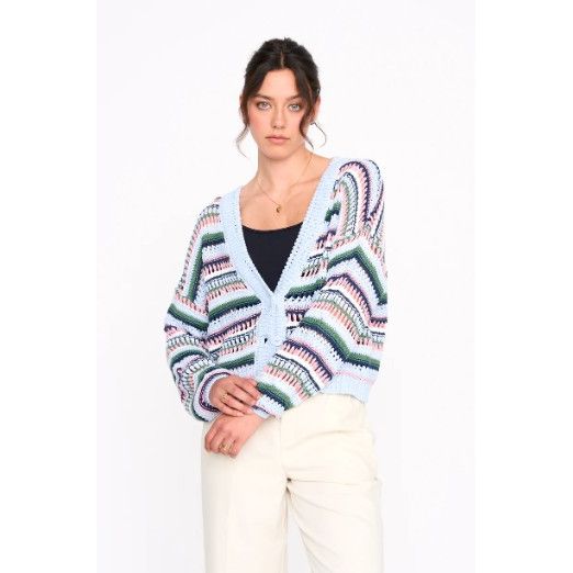 Cardigan Striped Bild 1