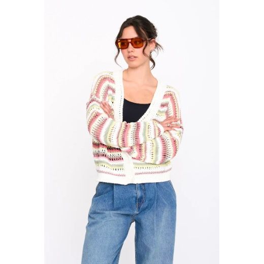 Cardigan Striped Bild 1