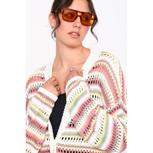 Cardigan Striped Bild 2
