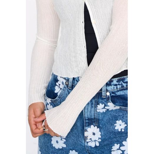 Cardigan White Bild 2