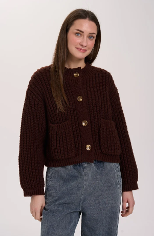 Cardigan Brown Bild 1