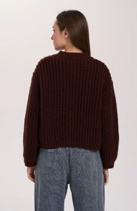 Cardigan Brown Bild 3