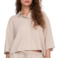 Blouse beige Bild 1