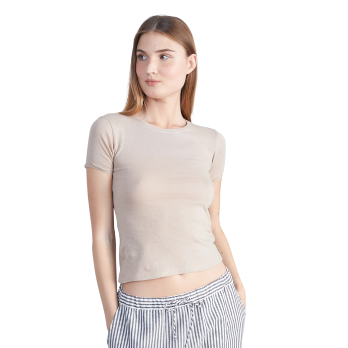 T-Shirt Beige Bild 1