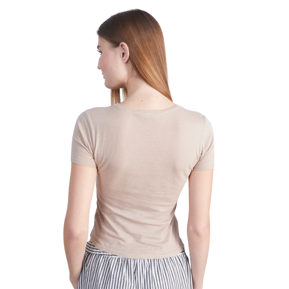 T-Shirt Beige Bild 2