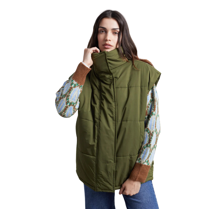 Vest olive Bild 1