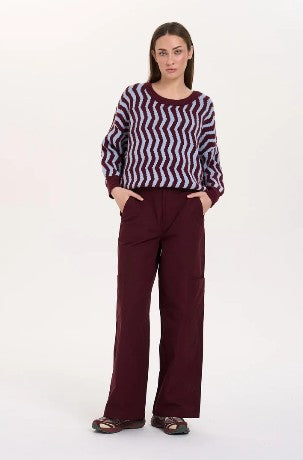 Pullover Bordeaux Bild 2