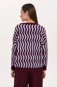 Pullover Bordeaux Bild 3