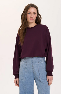 Sweatshirt Bordeaux Bild 1