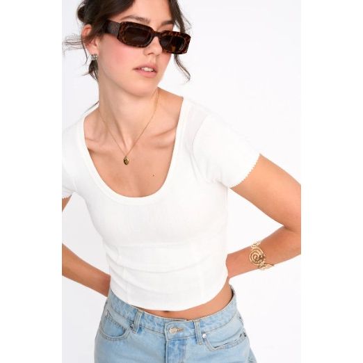 T-Shirt White Bild 3