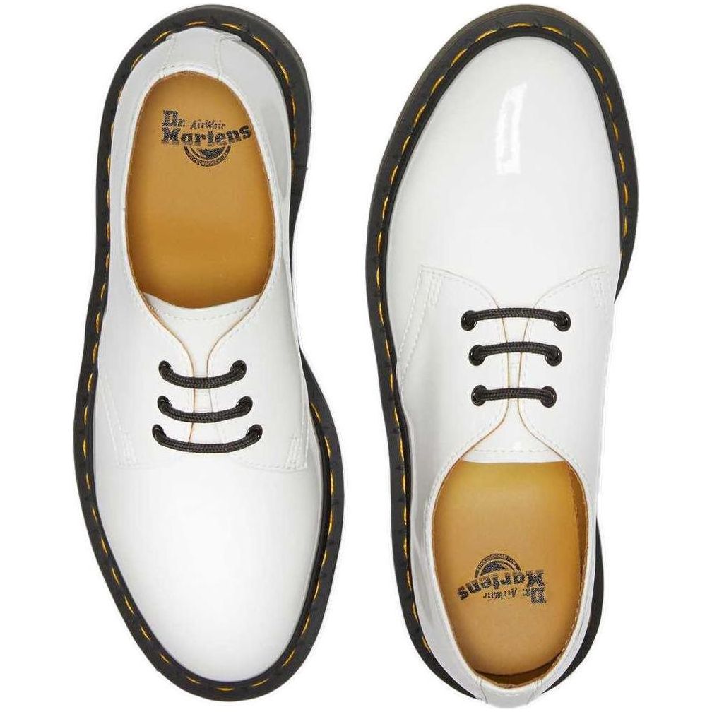 1461 - DrMartens - White Patent Lamper - Sneaker