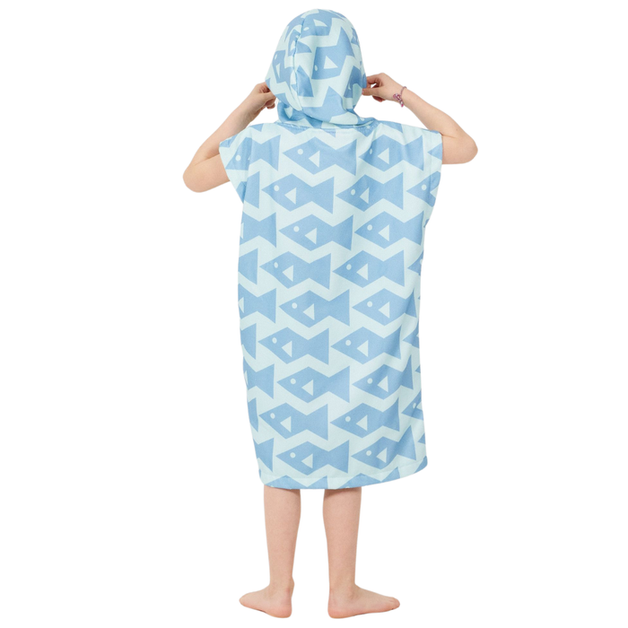 After - Toddler - Square Fish - Surf-Poncho