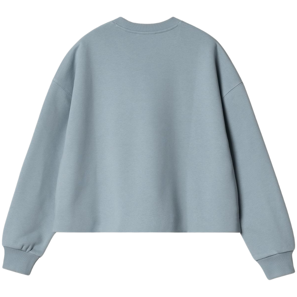W Jazzy Sweat - Carhartt - Frosted Blue / Ink - Crew Sweater