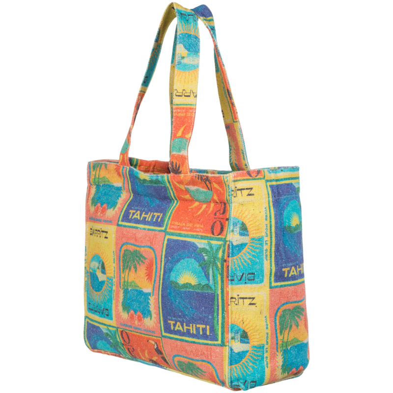 Atlas Tote - Roxy - Atlas Atlas Print - Strandtasche