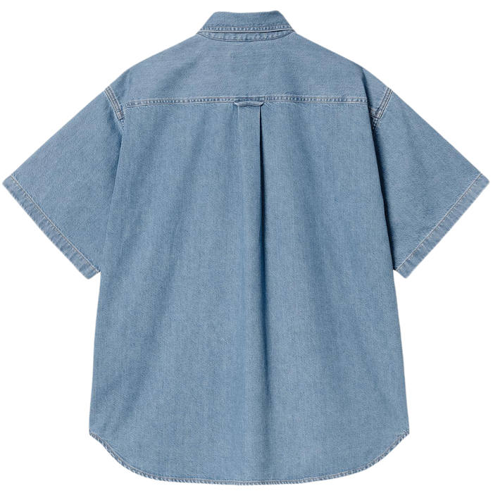 Carhartt - S/S Lucas Shirt - BLUE - Kurzarmhemd