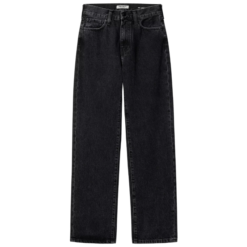 W Noxon Pant - Carhartt - Black stone washed - Baggy Fit Jeans