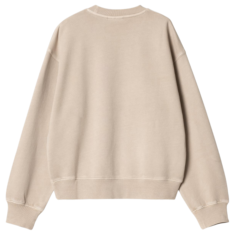 W Nelson Sweatshirt - Carhartt - Fleur De Sel - Crew Sweater