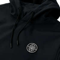 U EST 2010 Hood - CLWR - BLACK - Rider-Hoodie