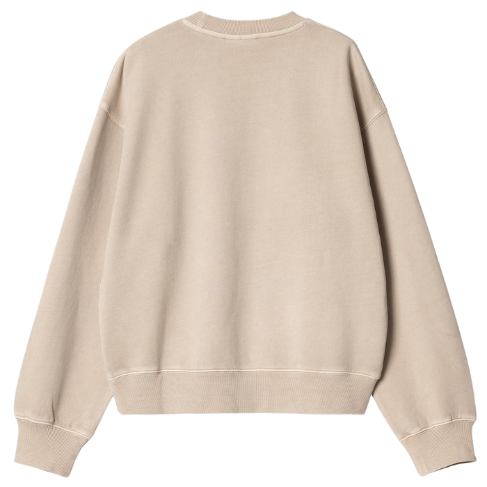 W Nelson Sweatshirt - Carhartt - Fleur De Sel - Crew Sweater
