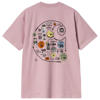 Carhartt - S/S Catalogue C Logo T-Shirt - Hortensia - T-Shirt
