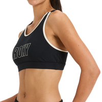 Evd Flow Bra - Roxy - True Black - Fitness-Shirt