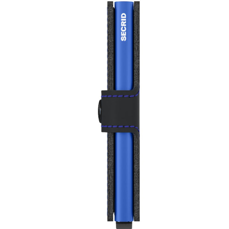 Miniwallet - Secrid - matte black/blue - Tech Wallet