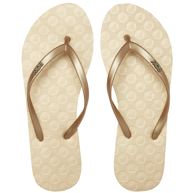Viva Iv - Roxy - Metallic Gold - Flip Flop