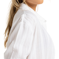 Sunset Flashbac - Roxy - BRIGHT WHITE - Langarmhemd