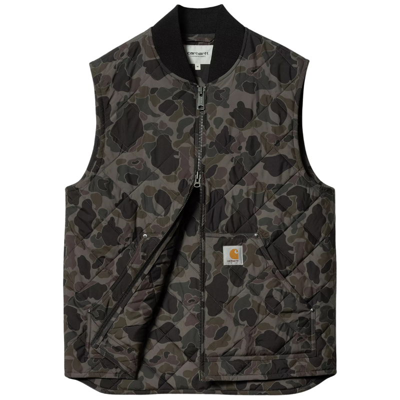 Myton Vest Liner - Carhartt - Camo Duck, Grey - Weste
