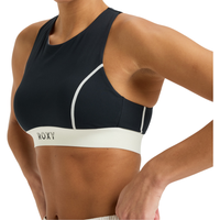 Bold Moves Bra - Roxy - Anthracite - Fitness-Shirt