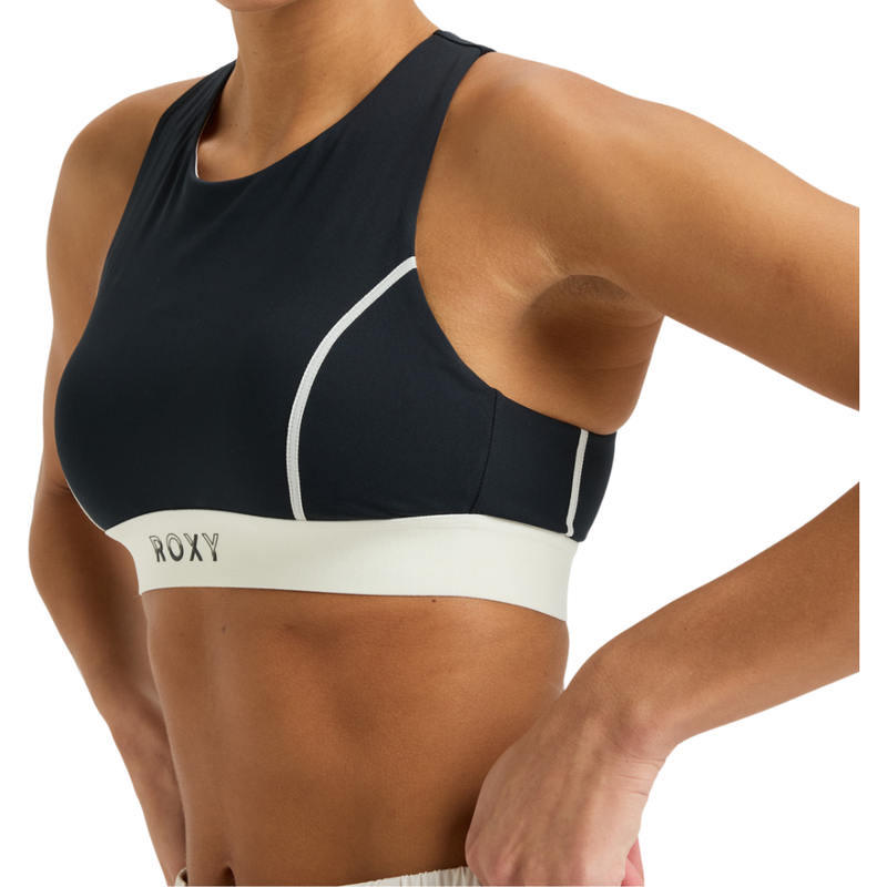 Bold Moves Bra - Roxy - Anthracite - Fitness-Shirt