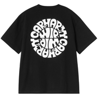 W S/S Jazzy T-Shirt - Carhartt - BLACK / WHITE - T-Shirt