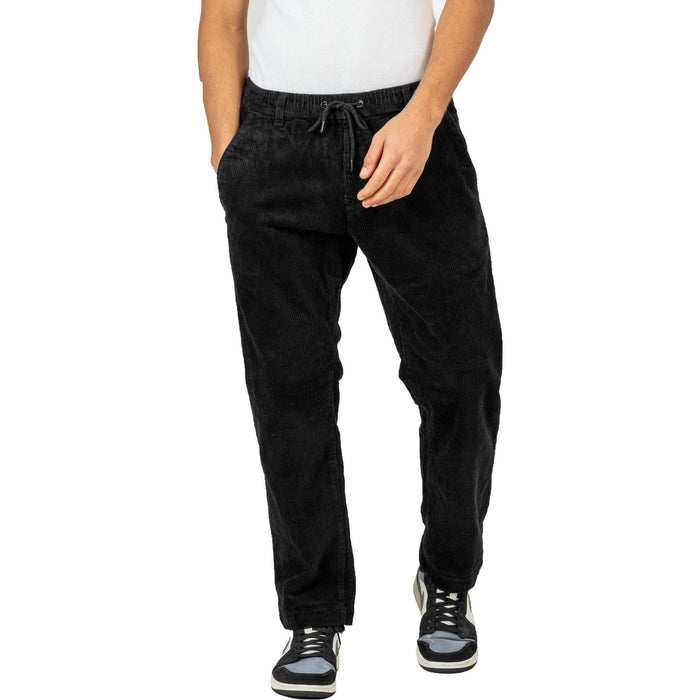 Reflex Loose Chino - Reell - Black - Regular Fit Pant