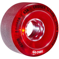 Bruiser - Globe - Clear Red - LB Rollen-Wheels