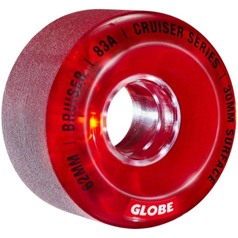 Bruiser - Globe - Clear Red - LB Rollen-Wheels