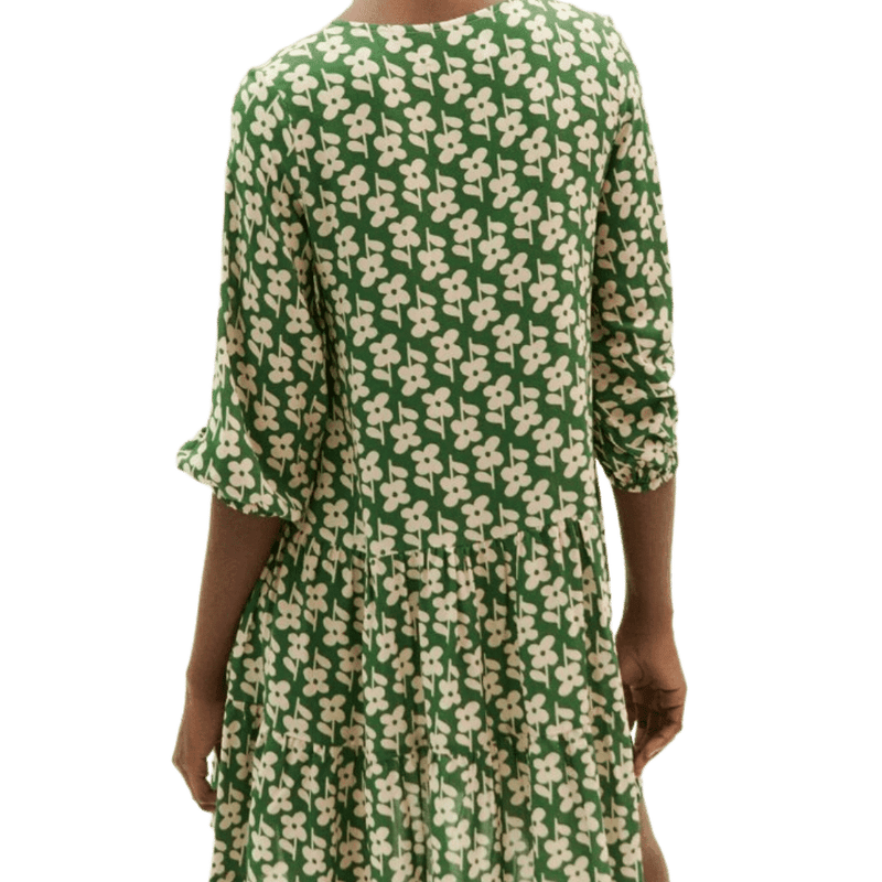 DAISY LILY DRESS - Thinking Mu - Green - Kleid Kurz