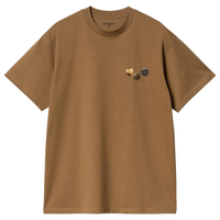 Carhartt - S/S Button T-Shirt - Hamilton Brown - T-Shirt