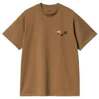 Carhartt - S/S Button T-Shirt - Hamilton Brown - T-Shirt