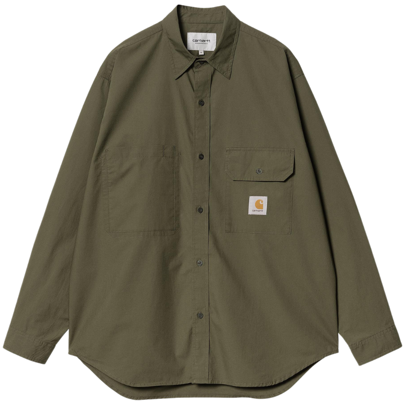 Carhartt - L/S Irwin Shirt - Turtle - Langarmhemd