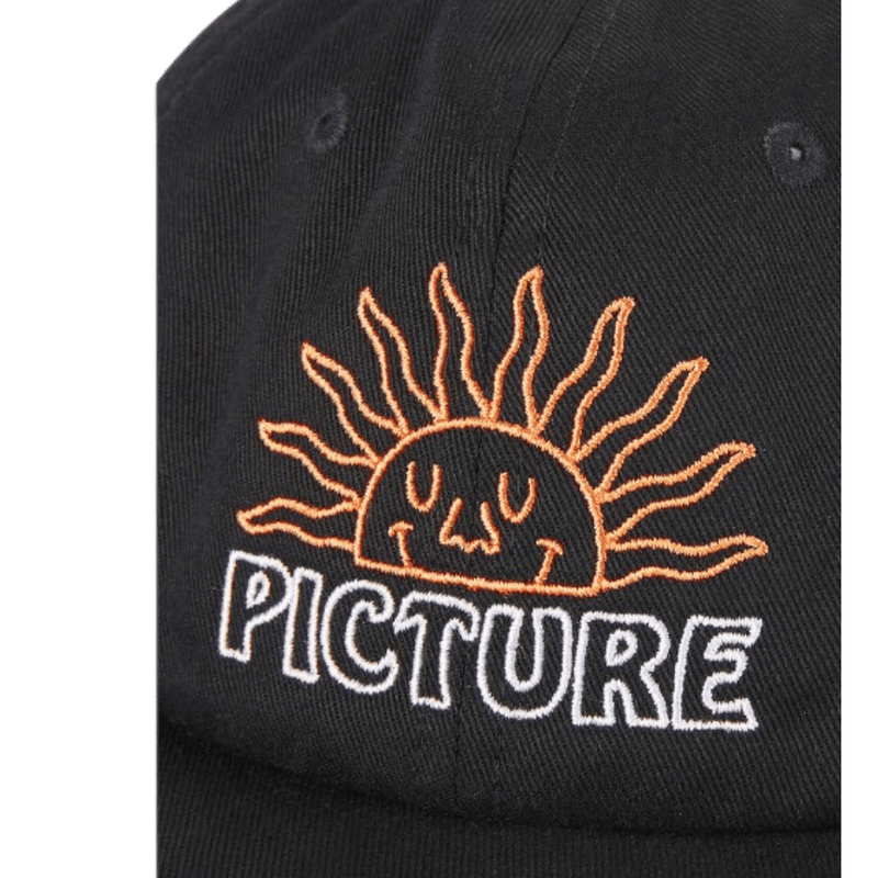 RILL SOFT PK3 - PICTURE - A BLACK - FITTED CAP